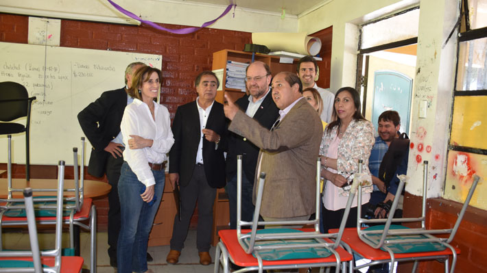 Moreno en visita a La Araucanía junto a Cubillos: "Queremos que continúe el diálogo"