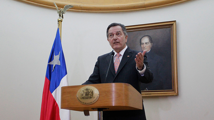 Canciller Ampuero confirma decisión de Chile de abstenerse en votación del Pacto para la Migración de la ONU