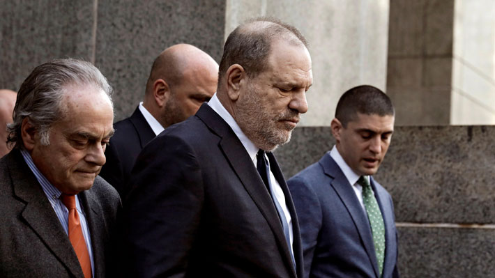 Harvey Weinstein irá a juicio por cinco cargos de violación y asalto sexual