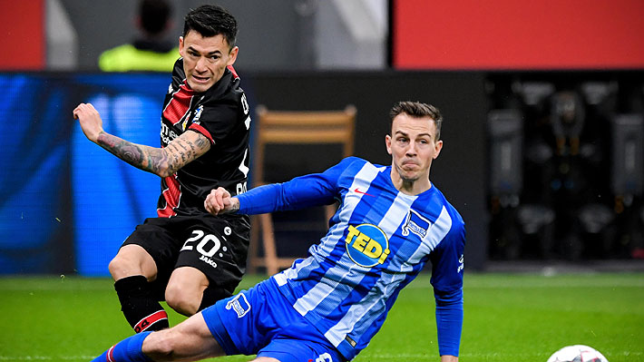 Charles Aránguiz destacó con dos asistencias en victoria del Bayer Leverkusen por la Bundesliga