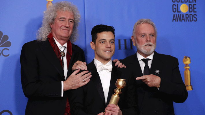 "Bohemian Rhapsody" triunfa en los Globo de Oro en una ceremonia marcada por la sobriedad y las templadas críticas