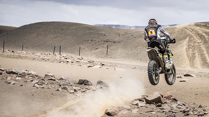 Gigante Quintanilla gana su 1.a etapa en el Dakar 2019 y es líder otra vez de la General de las motos