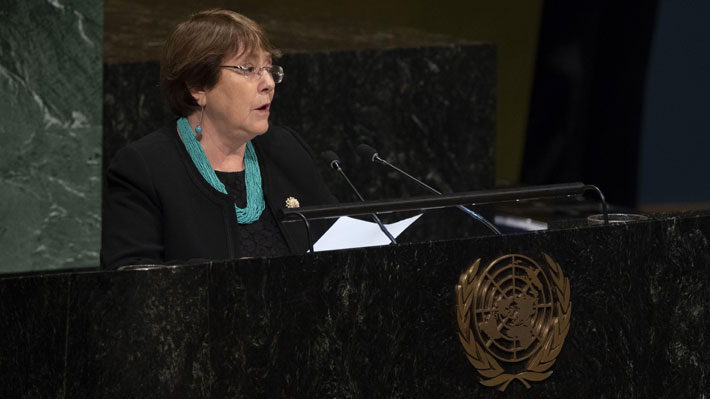 Alta Comisionada Bachelet pide al gobierno de Guatemala respetar la libertad de expresión