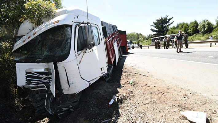 Entregan las identidades de los tres fallecidos en el accidente en la Ruta 5 Sur