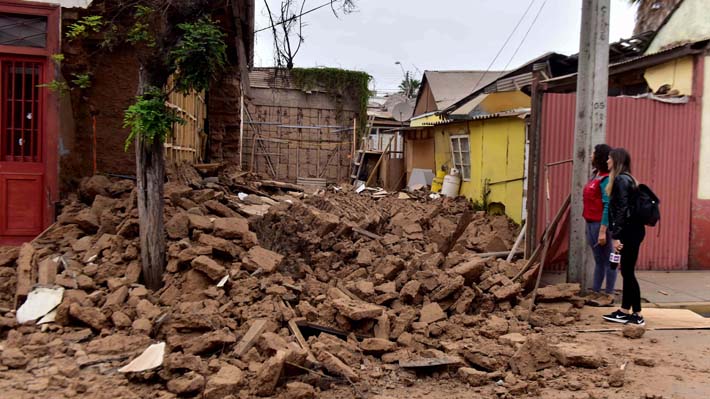 Sismo de magnitud 6,7 en Coquimbo deja al menos 20 damnificados y seis viviendas inhabitables en Andacollo