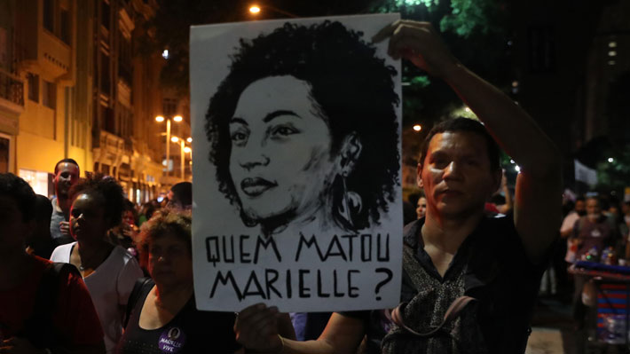 Detienen a cinco sujetos presuntamente implicados en el asesinato de concejala brasileña en Río de Janeiro