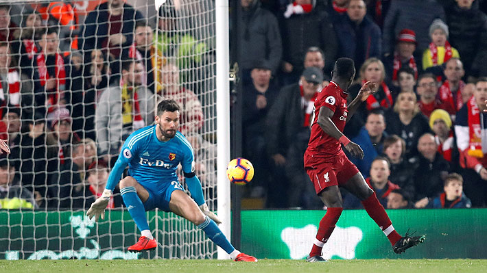 Video: Mira el extraordinario golazo de taco de Sadio Mané en aplastante triunfo del Liverpool por la Premier
