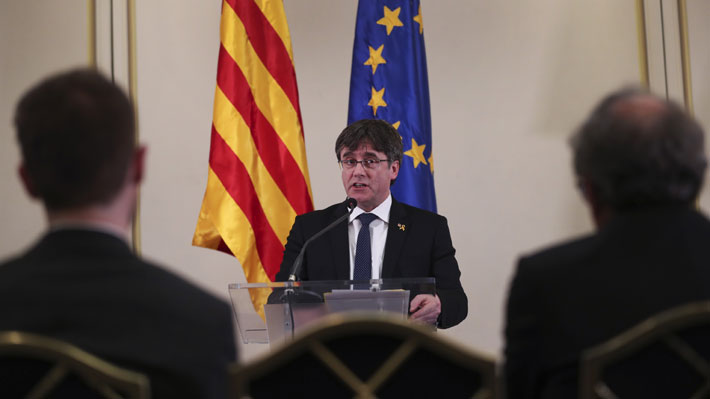 Puigdemont asegura que volverá a Cataluña si es elegido eurodiputado en los comicios de mayo