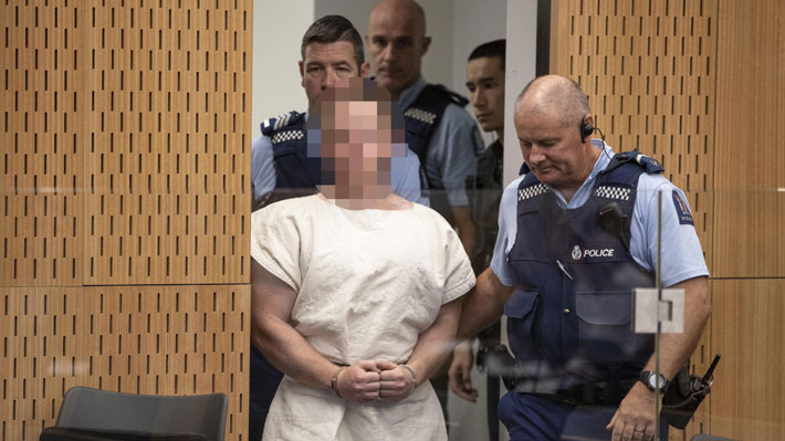 Video revela cómo fue arrestado Brenton Tarrant, el autor del atentado en Nueva Zelanda