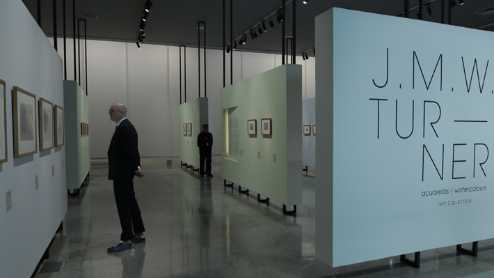 Acuarelas de William Turner, el padre del arte moderno, son exhibidas en Chile: "Es una oportunidad única"