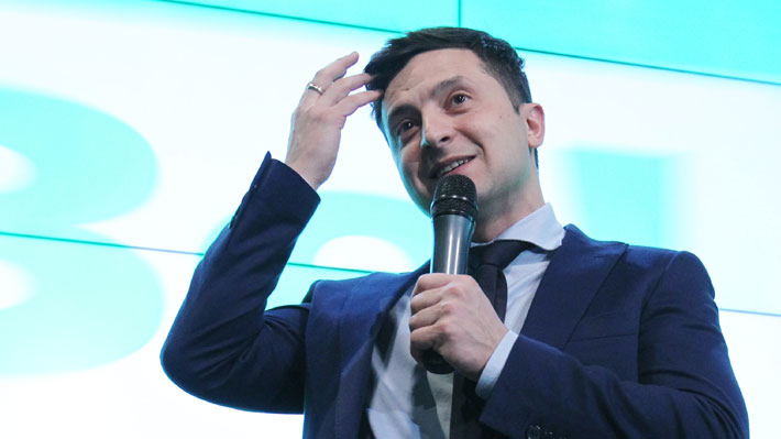 Zelensky se consagra como líder en la primera vuelta de las presidenciales en Ucrania