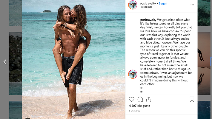 Pareja en Instagram fue cuestionada por sus arriesgadas fotografías: se les  acusa de preferir likes antes que su seguridad 