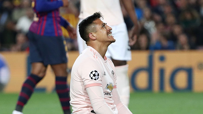 Alexis aseguró que las "fallas" le costaron la serie al United y agradeció la ovación de los hinchas del Barcelona