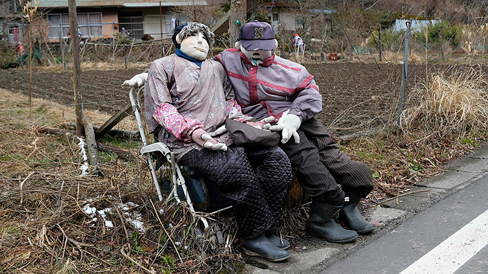 Nagoro, la aldea japonesa que fue repoblada con muñecos a falta de personas