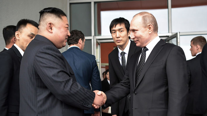 Putin concluye que Corea del Norte necesita "garantías sobre su seguridad" tras reunirse con Kim