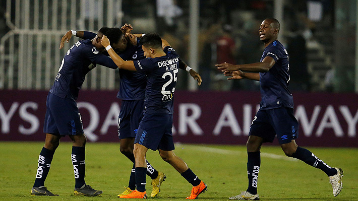 Mira el gol con el que Colo Colo perdió ante la UC de Ecuador en la Sudamericana