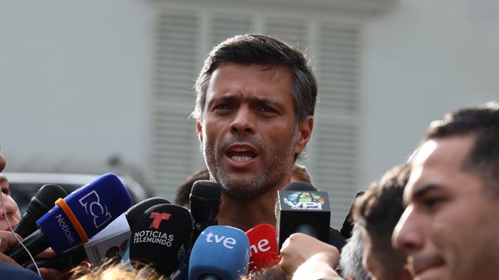 Leopoldo López agradece respaldo de Presidente Piñera "a la lucha por el cese de la usurpación" y valora su apoyo a Guaidó