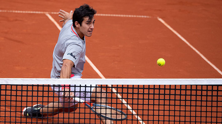 Mira el punto con que Garin derrotó a Berrettini para coronarse campeón en el ATP 250 de Munich y su celebración