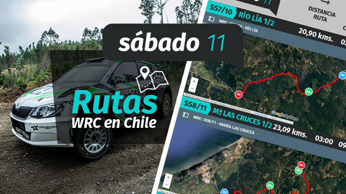 Sigue la adrenalina motor: Repasa las rutas para este sábado en el WRC