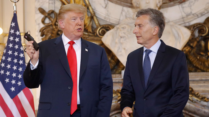 Trump habla con Macri y le transmite un "fuerte respaldo" a su política económica