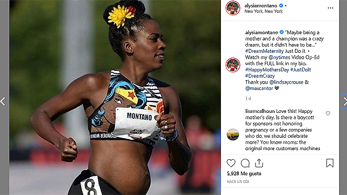 Atleta acusó a marca deportiva de penalizarla por ser madre: "Me dijeron que soñara en grande hasta que quise tener un hijo"