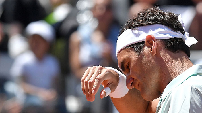 Federer se retira del Masters de Roma por lesión a menos de dos semanas de Roland Garros