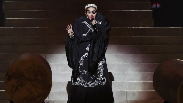 Eurovisión 2019: El gesto de Madonna con las banderas de Israel y Palestina que generó polémica durante su presentación