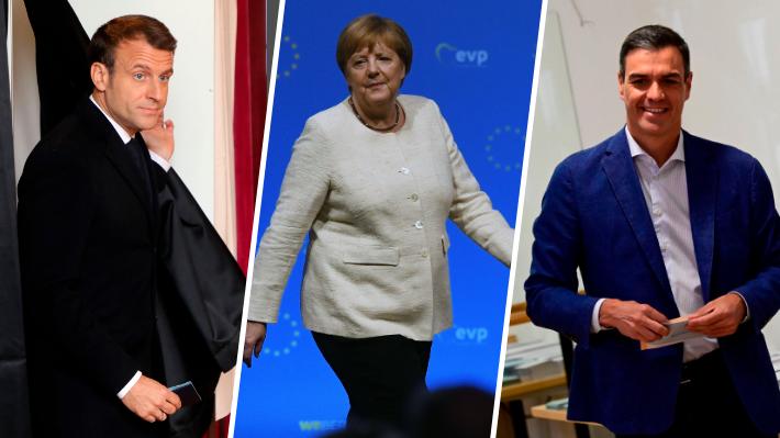Elecciones europeas: Macron y Merkel perdieron fuerza, mientras que Pedro Sánchez recibió importante respaldo
