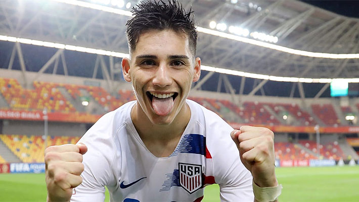 Sebastián Soto, el delantero de 18 años y de raíces chilenas que brilla con Estados Unidos en el Mundial Sub 20