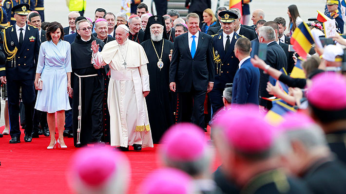 Papa Francisco visita Rumania para reforzar el diálogo con los ortodoxos