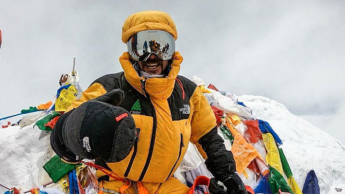 Juan Pablo Mohr, el histórico montañista chileno que subió el Everest sin oxígeno suplementario y que ahora va por más