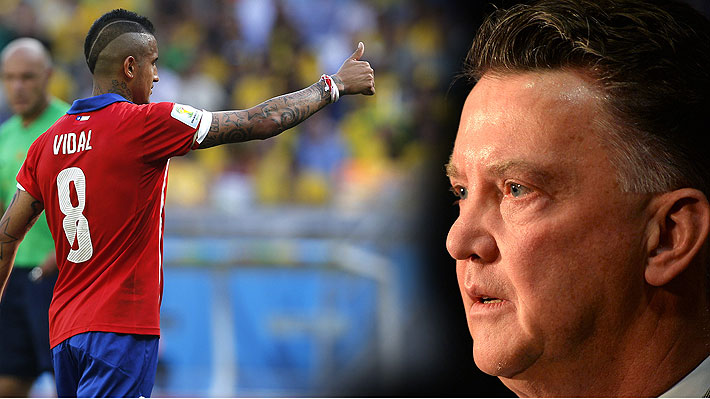 Van Gaal recuerda cuando quiso llevar a Vidal al Manchester United