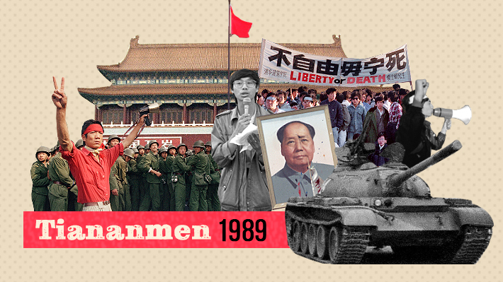 A 30 años de la masacre de Tiananmen: Las fechas clave de las protestas y dónde surgió "el hombre del tanque"