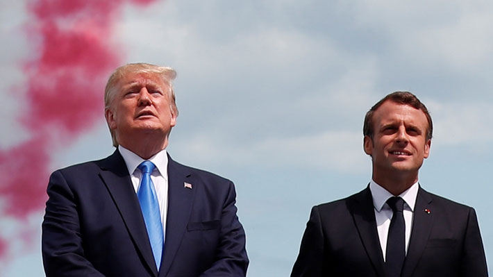 Trump refuerza amistad con los aliados en Normandía: "Nuestro vínculo es inquebrantable"