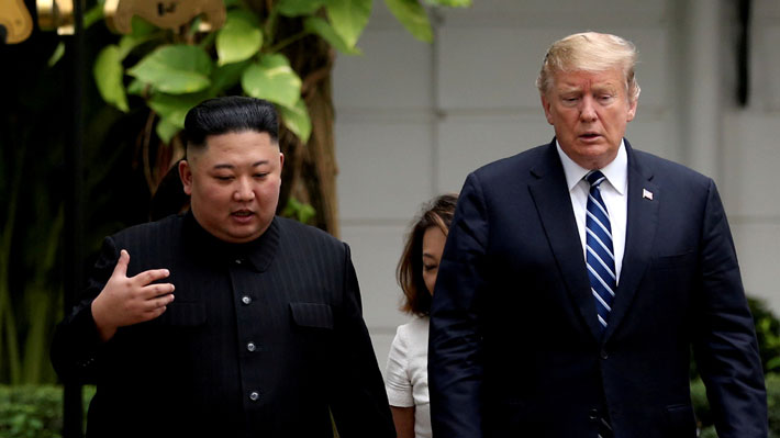 A un año de su primer encuentro: EE.UU. considera "totalmente posible" una tercera cumbre entre Trump y Kim Jong-un