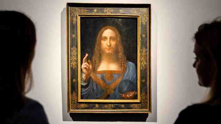 El cuadro más caro del mundo "Salvator Mundi" estaría en el yate del heredero saudí Mohamed Bin Salmán