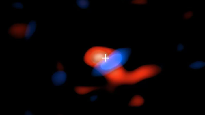 ALMA contribuye en la primer imagen de una nube de hidrógeno en torno al agujero negro súpermasivo de la Vía Láctea