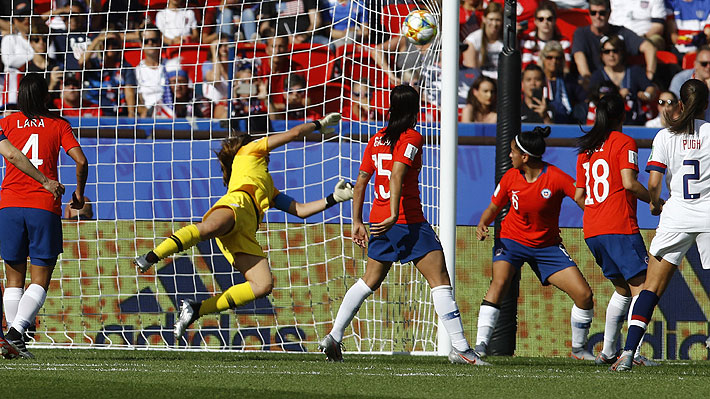 La "Roja" femenina pierde con Estados Unidos, pero aún queda con chances de pasar a octavos del Mundial