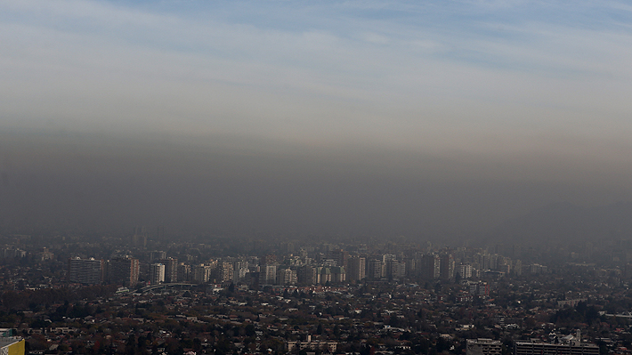 Decretan para este viernes la quinta preemergencia ambiental del año para la Región Metropolitana