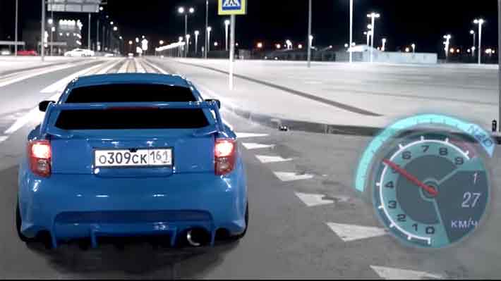 ¿Cómo sería el juego "Need for Speed" en la vida real? Video de un fanático lo detalla