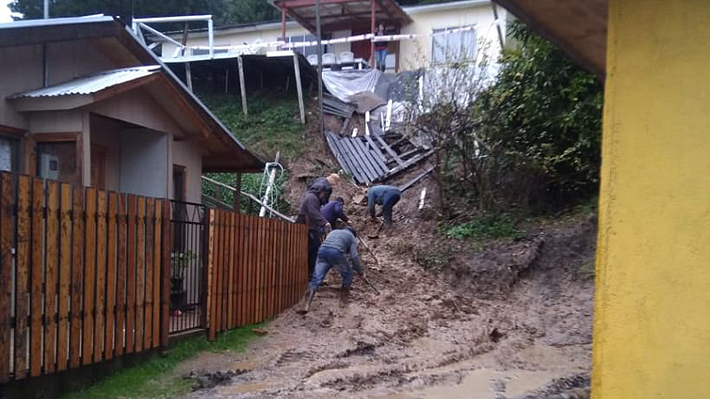 Sistema frontal: Declaran Alerta Roja para Concepción por desborde del río Andalién