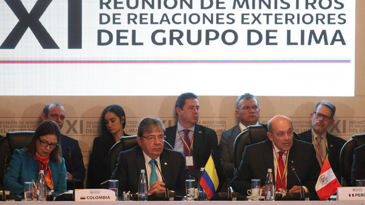 Grupo de Lima invita a cien países a cumbre por la crisis en Venezuela: "Queremos ser parte de la solución"