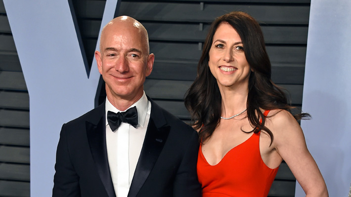 Jeff Bezos y su ex esposa MacKenzie concretan el "divorcio más caro de la historia" por 38 mil millones de dólares