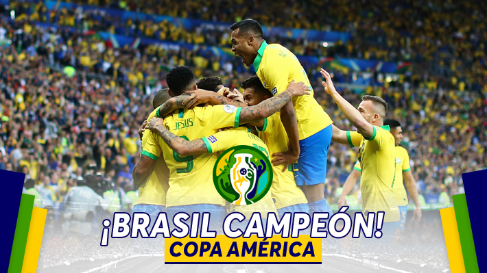 Brasil agranda su historia: Derrota a Perú y sucede a Chile como nuevo campeón de América