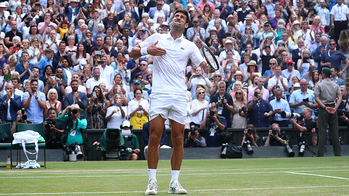 Solamente gracias: Djokovic es campeón de Wimbledon tras vencer a Federer en una de las mejores finales en la historia del tenis