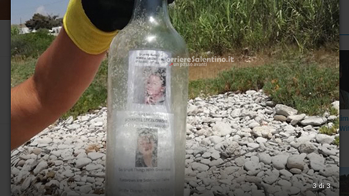 Encuentran en Italia botella con emotivo mensaje de la madre de una de las víctimas del atentado de 2017 en Manchester