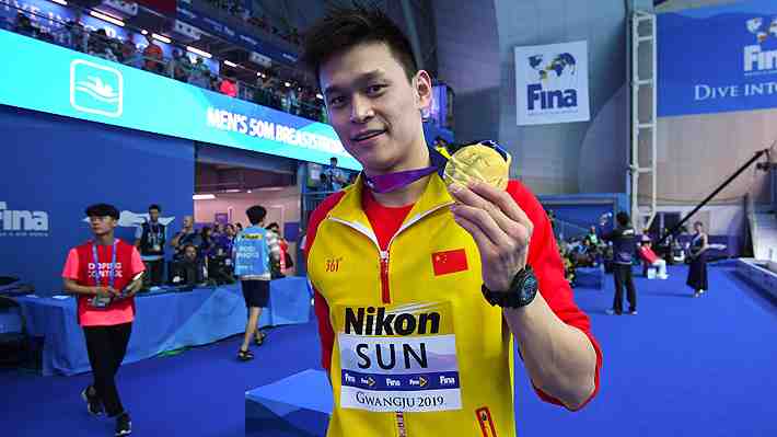 Medallista olímpico y un controvertido historial: El nadador chino que levanta polémica y genera fuerte rechazo de sus rivales
