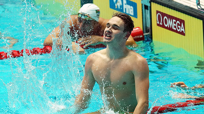 Kristof Milak, el joven de 19 años que sorprendió en el Mundial de natación rompiendo uno de los récords de Phelps