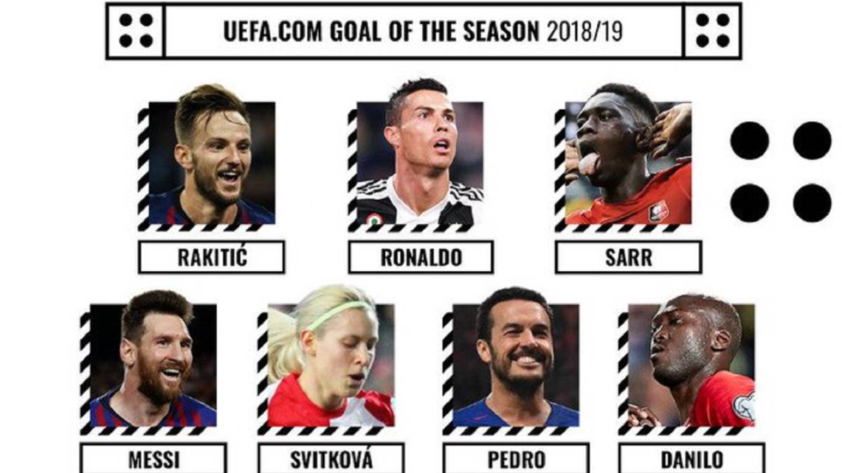 Una chilena, un tiro libre al ángulo y habilidad en espacios reducidos: Los candidatos a gol del año de la UEFA