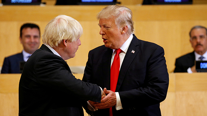 Donald Trump y Boris Johnson acuerdan iniciar conversaciones para un acuerdo de libre comercio tras el Brexit